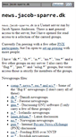 Mobile Screenshot of news.jacob-sparre.dk